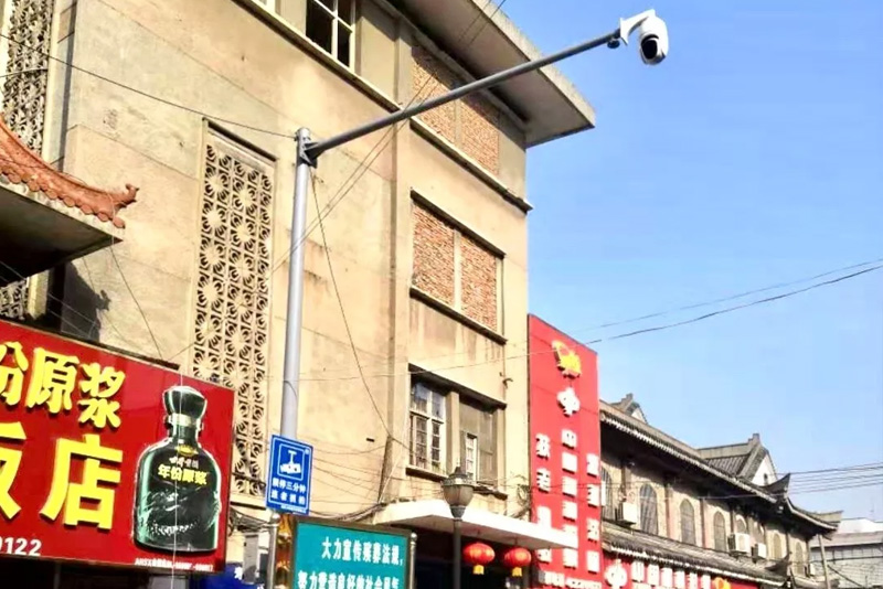 智能管理糾違停國(guó)達(dá)完成了壽縣城區(qū)違停項(xiàng)目